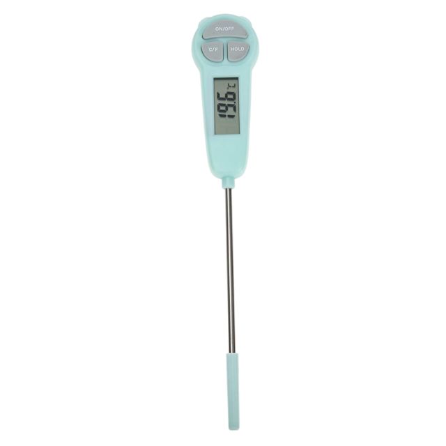 ABOOFAN 2pièces Thermomètre Numérique De Cuisine Portable Pour Cuisson Et Friture Précision Écran Lcd Pour Viande Lait Huile Et Soupe