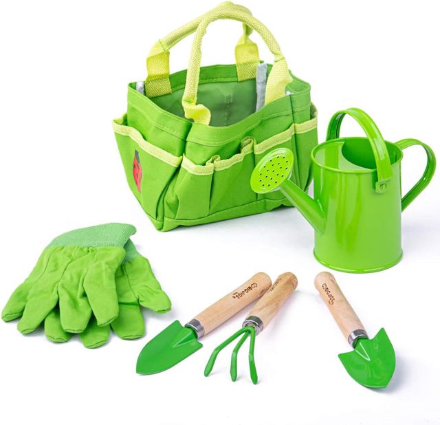 Bigjigs Toys Petit sac fourre-tout avec outils