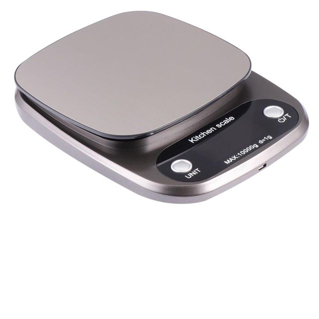 Acier Inoxydable Balance Cuisine Numérique Rechargeable 10kg/1g