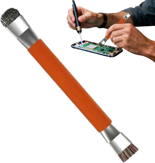 Brosse De Nettoyage pour Ordinateur, Nettoyant Anti-Statique De