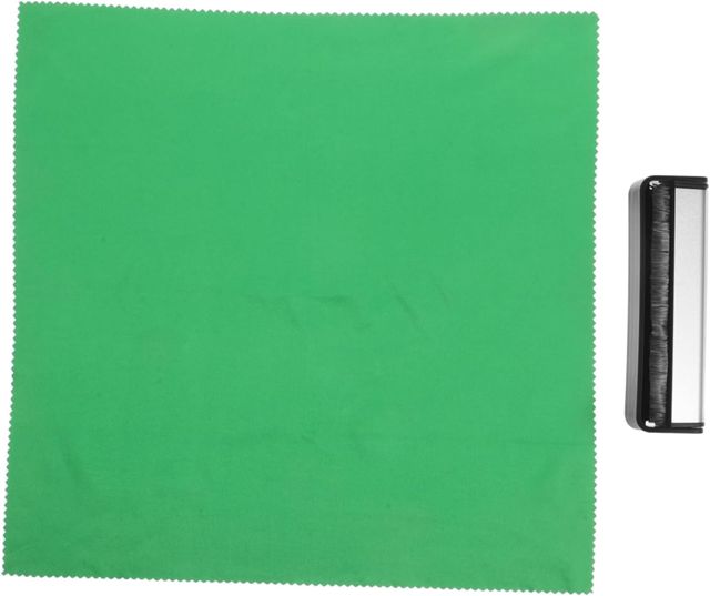 Brosse de Nettoyage Vinyle Antistatique pour Disque, 1 Set