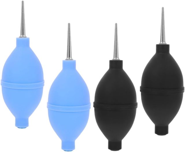 4 Pièces Souffleur de Dépoussiérage, Pompe à Balles Pressables