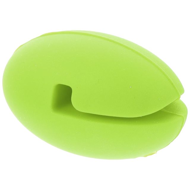 ABOOFAN Pince en Silicone Anti-rayures pour Sonde de Cuisson, Thermomètre Cuisine, Fixation Bord du Pot, pour Friture et Sirop Couleur Aléatoire