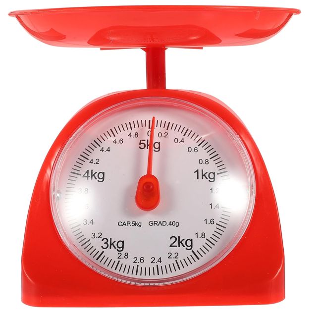 Balance Cuisine Domestique Ronde Plateau 5kg, ABS