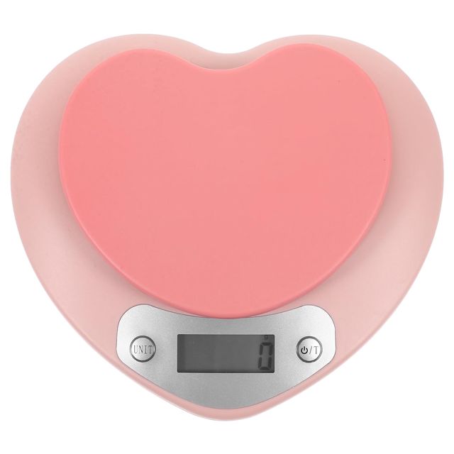 ABOOFAN Balance et Plastique Électronique en Capteur Rose Cuisine Haute Précision Design Élégant ou pour Restaurant Pâtisserie