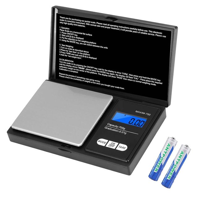 Oderra Balance de Précision Oderra 700g/0,01g
