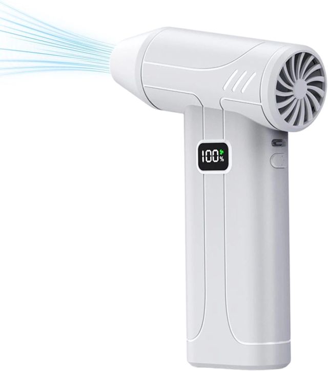 Souffleur d'Air Outil de Nettoyage Sans Fil, Réglable et à Haute