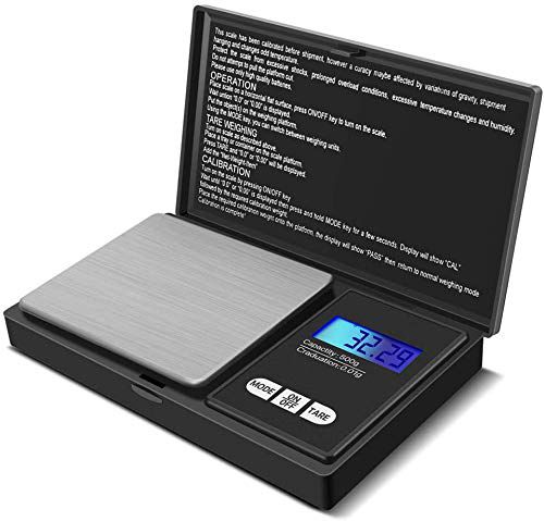 Balance de Précision, 200g/0.01g Balance de Cuisine, Balance de Precision, Balance de Poche avec Écran LCD, Petite Balance de Bijoux, avec Fonction de Tare