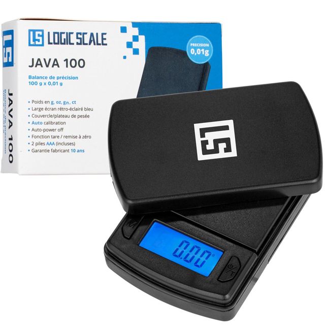 Balance de poche JAVA100 100g x 0.01g Logic Scale