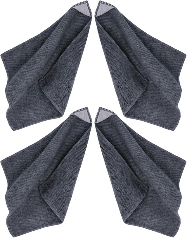Abaodam 4 Pièces Chiffon de Nettoyage Magnétique, 9,8 Pouces