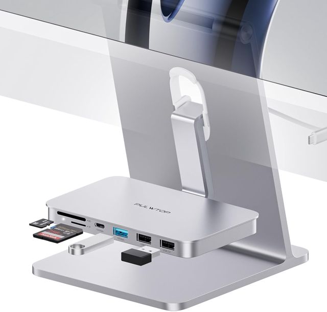 Accessoires pour iMac 2021/2023/2024, hub USB-C pour iMac M1/M3/M4
