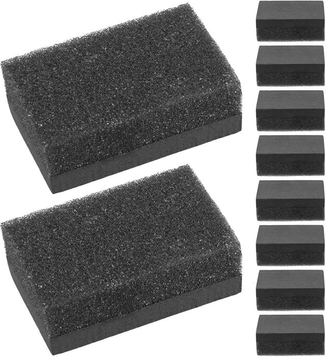 Lot de 10 Lingettes Jetables Noires, Nettoyage Rapide, pour Chaussures