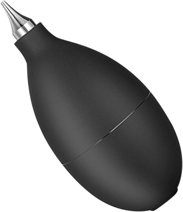 Souffleur de Poussière en Caoutchouc pour Ordinateurs et Montres, Noir